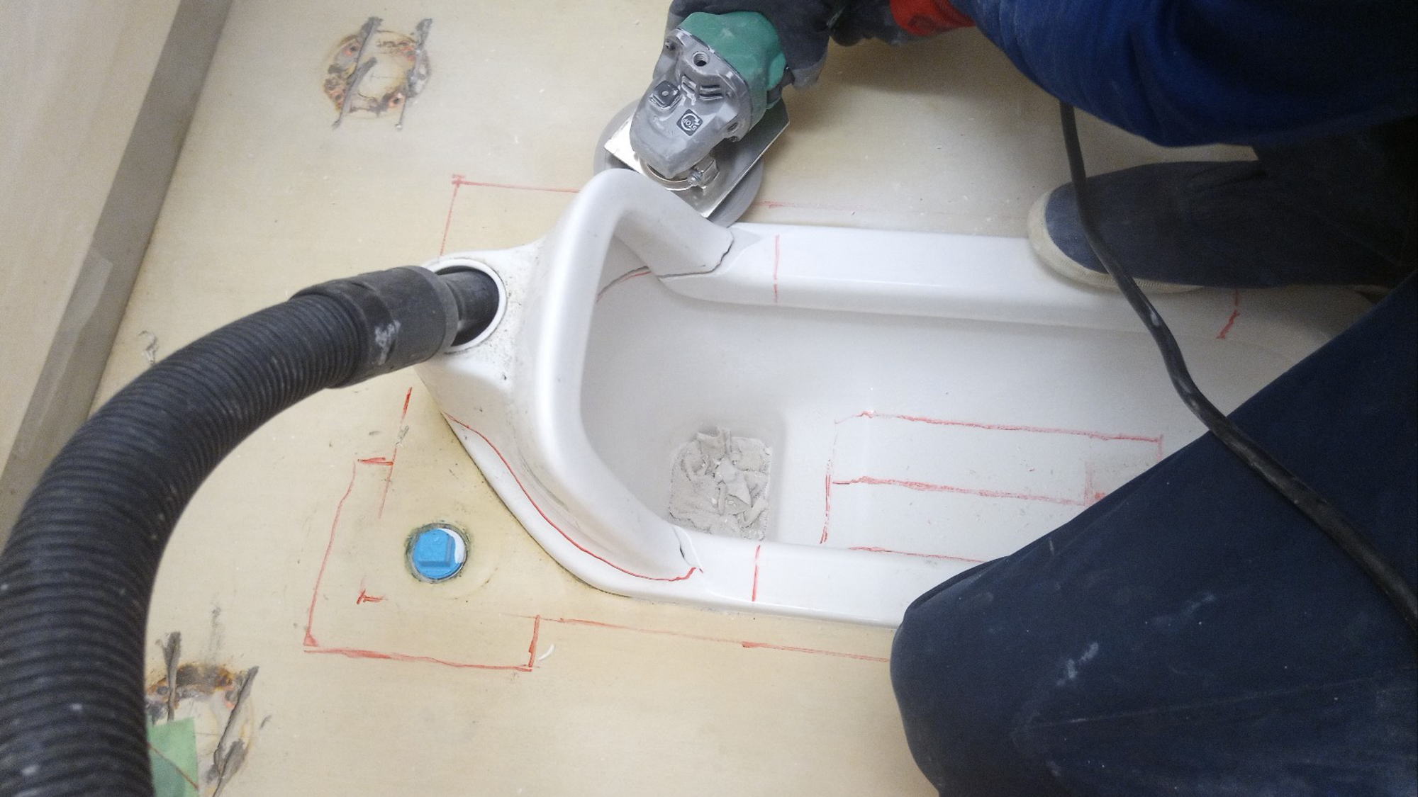 トイレ洋式化工事（和洋リモデル工法）