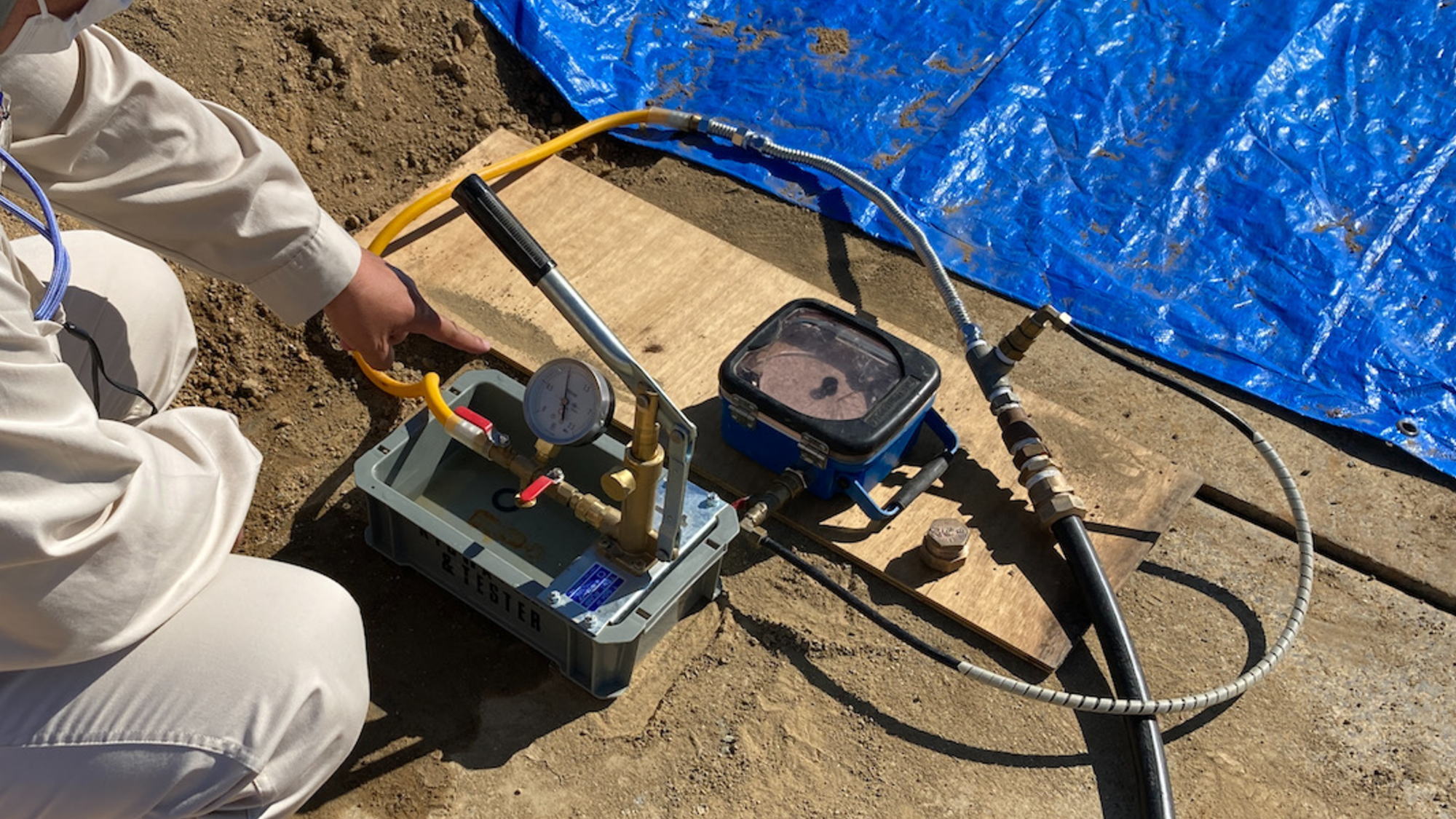 給水装置工事水圧試験